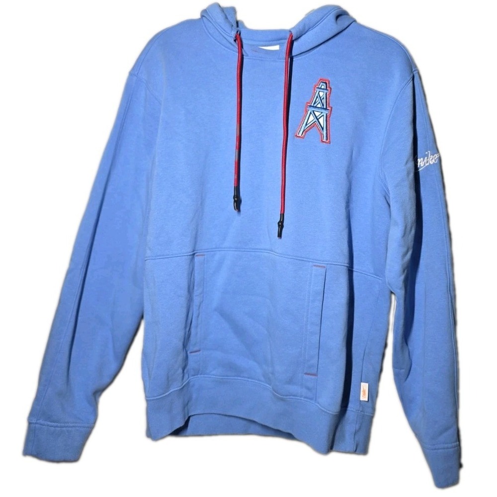 Nike NFL Tennessee Titans Oilers Throwback Pullover Hoodie Size Small
